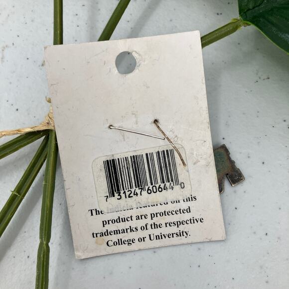 Game Day Outfitters Huskers University Nebraska Lightweight Fishook Earrings - Picture 3 of 4